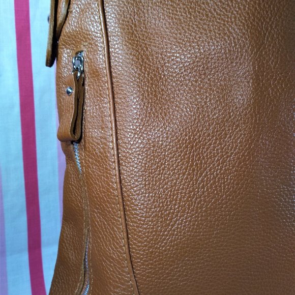 ✨ SOLD ✨ Gorgeous Markese Italian Leather Handle or Shoulder Bag NEW w/Tag! - Picture 10 of 16